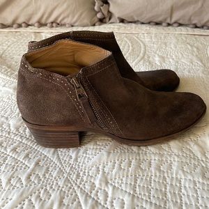 Lucky Brand Suede Booties